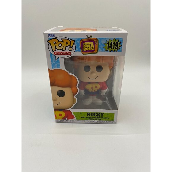 School House Rock! Funko Pop: 2023 Rocky 1419 Figurine- Collectible Animation - Picture 1 of 6